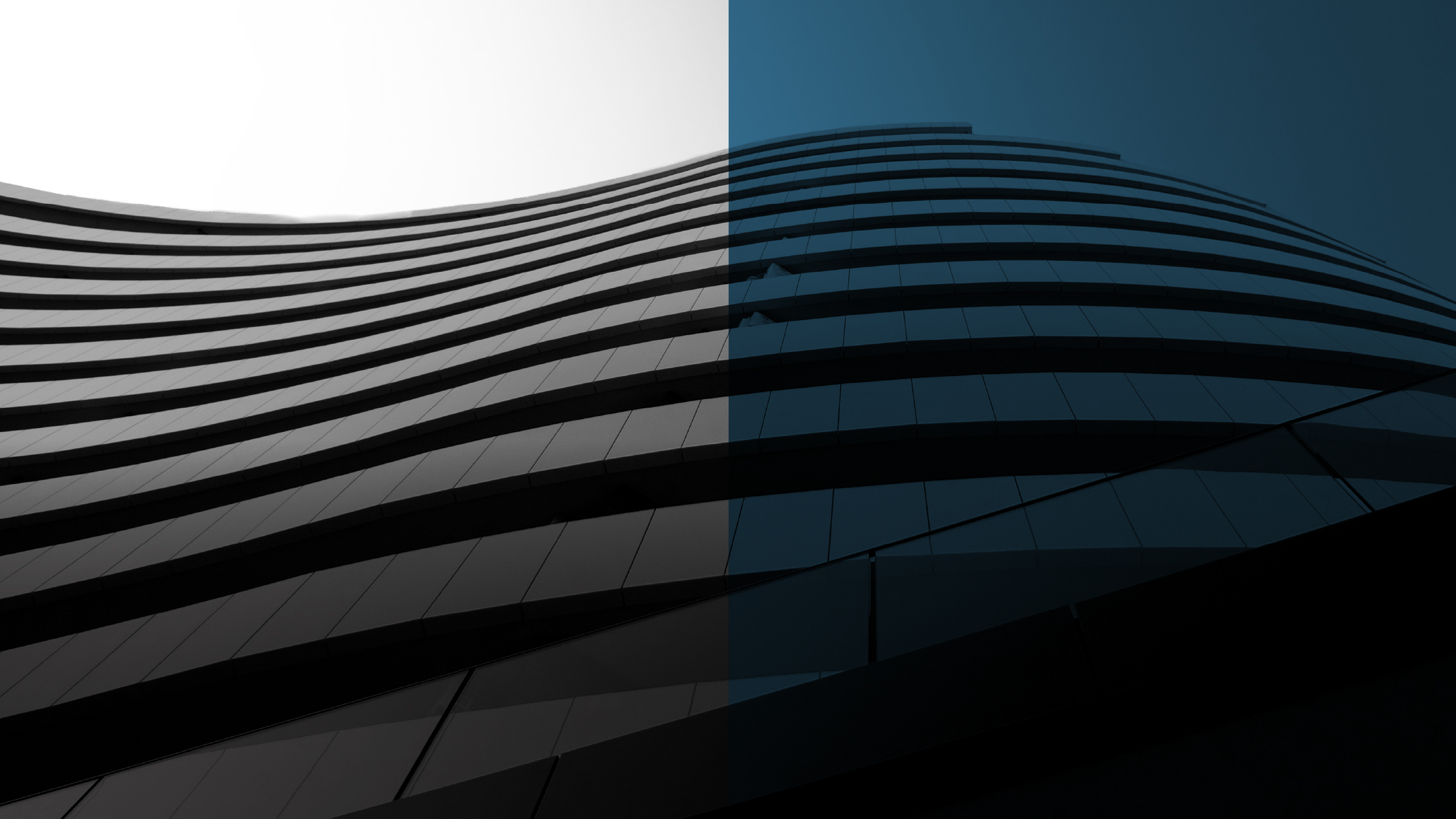 Modern architectural building